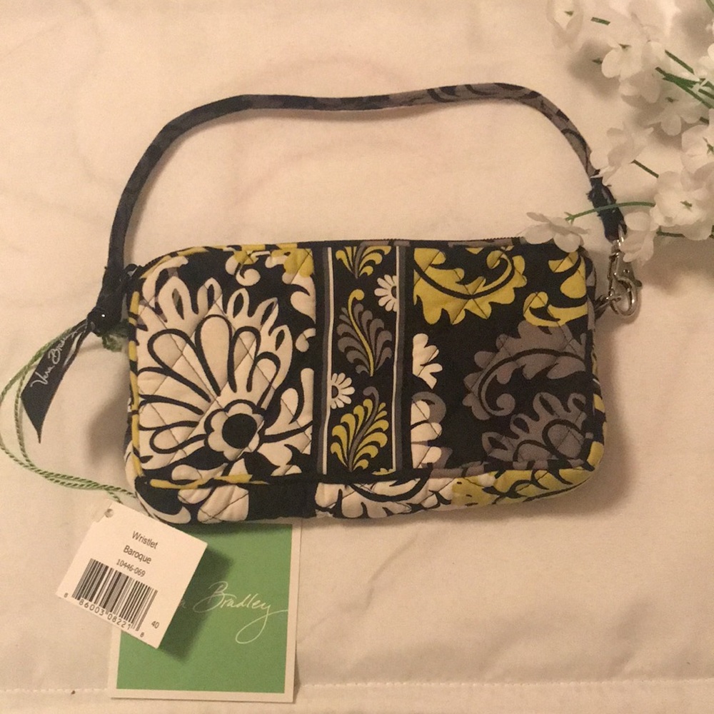 Vera Bradley Baroque Wristlet NWT